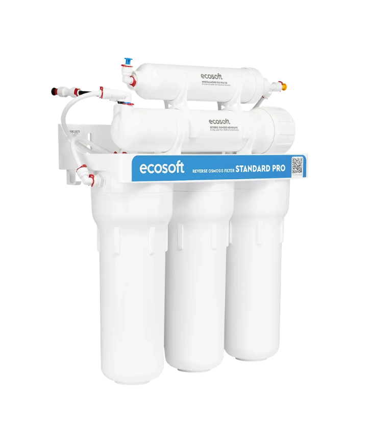 Фільтр зворотного осмосу Ecosoft Standard PRO з мінералізацією (MO550MECOSTD) Фільтр зворотного осмосу Ecosoft Standard PRO з мінералізацією (MO550MECOSTD)