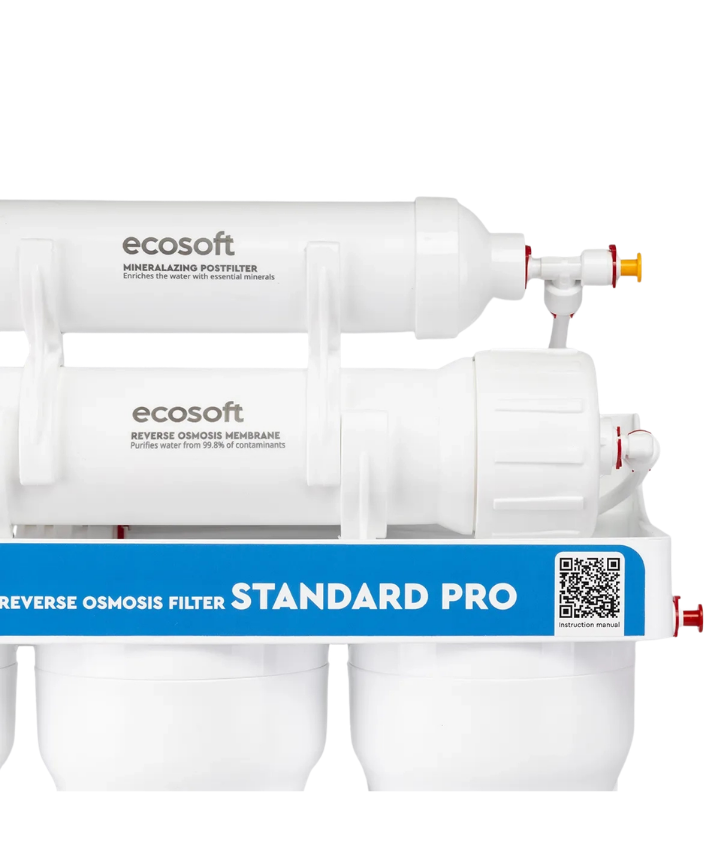 Фільтр зворотного осмосу Ecosoft Standard PRO з мінералізацією (MO550MECOSTD) Фільтр зворотного осмосу Ecosoft Standard PRO з мінералізацією (MO550MECOSTD)