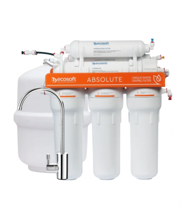 Фільтр зворотного осмосу Ecosoft Absolute з мінералізатором (MO675MECO)